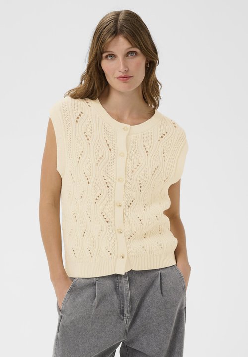Gilet De Costume Femme Soaked In Luxury - Taille EU 38 Gris Clair - Coupe Serrée élégante - Occasion Bon état