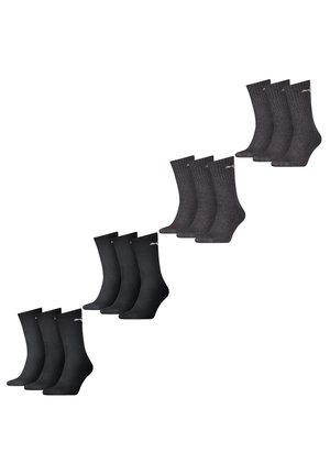CREW 12 PACK - Sokken - paar black paar anthracite