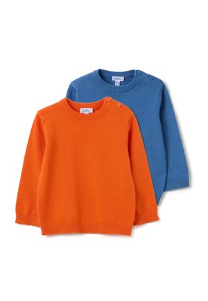 2  PACK - Maglione - orange sky blue