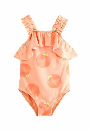 RUCHED STRAP REGULAR FIT - Badpak - orange peach