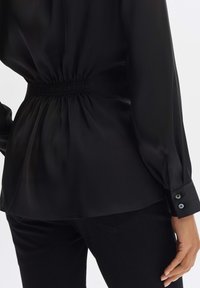 OPUS LANGARM FILVY - Blouse - black
