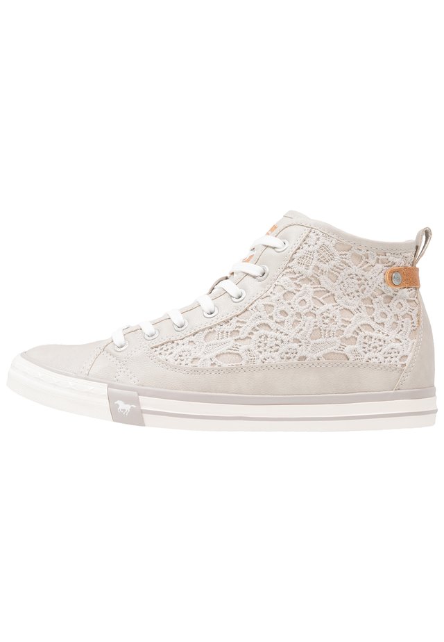 Sneaker high - light grey