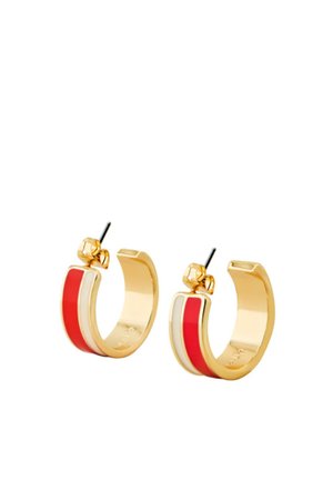 CRÉOLES - Boucles d'oreilles - blanc sable tangerine