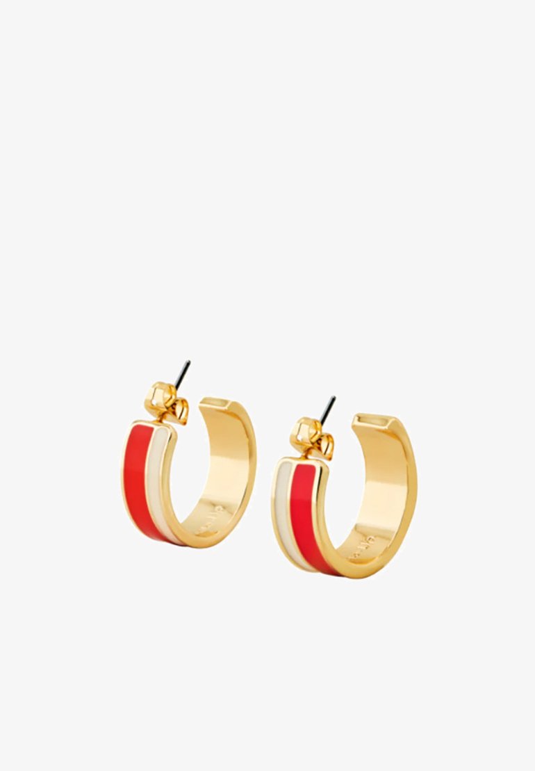 bangle up CRÉOLES - Boucles d'oreilles - blanc sable tangerine