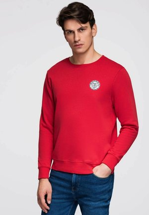 WITH PATCH  - Sweatshirt - red