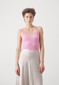 Rosemunde - SILK-MIX - Top - dolly pink Miniaturebillede 1