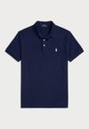 CUSTOM SLIM FIT STRETCH MESH POLO SHIRT - Polo - refined navy