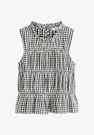Next, REGULAR FIT - SHIRRED SLEEVELESS - Bluse - monochrome