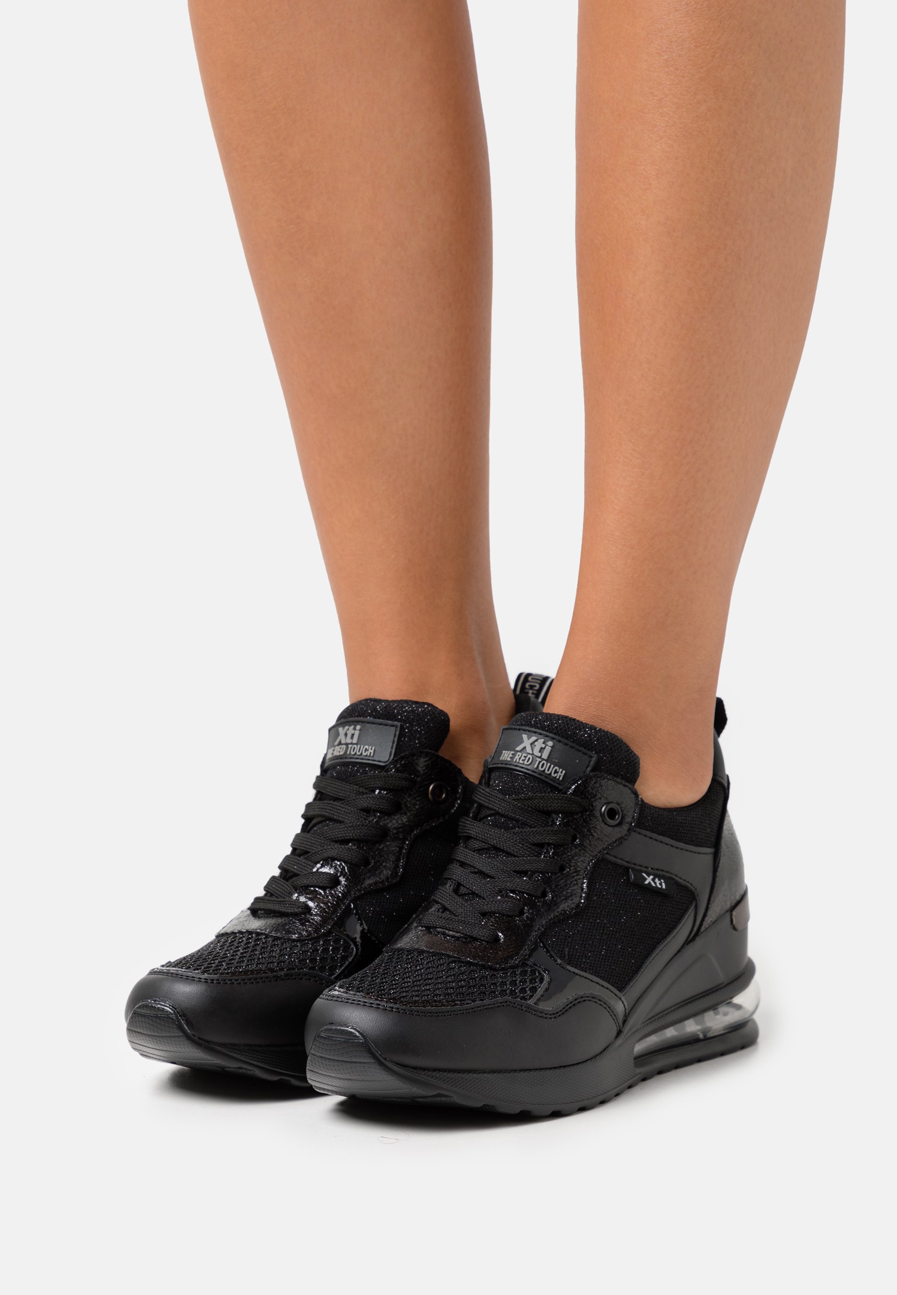 XTI Zapatillas - black/negro - Zalando.es