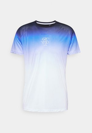 Triko s potiskem - blue / white