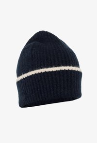 Sélectionné, midtnight marine chalk stripe