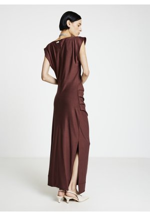 Robe longue - marrone