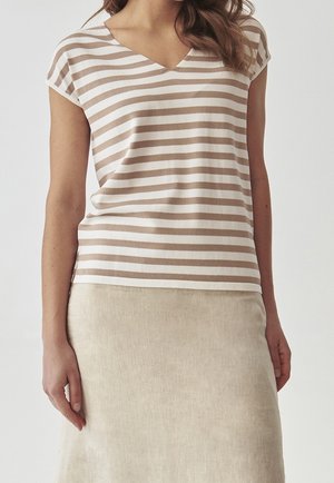 T-shirts print - beige