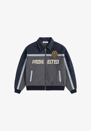 PROHIBITED, OLD ERA JACKET - Blouson Bomber - blue