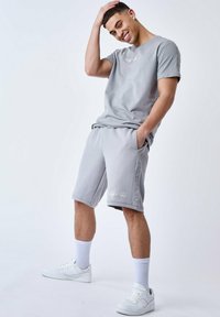 Project X Paris BANDE LOGO BRODÉ - Pantalon de survêtement - gris clair