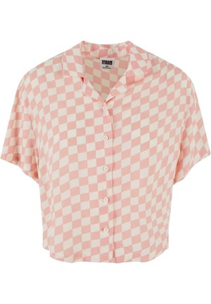 Urban Classics RESORT - Cămașă - lemonadepinkcheck