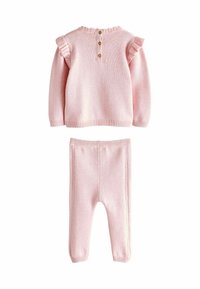 Next SET - Püksid - pink flower embroidered