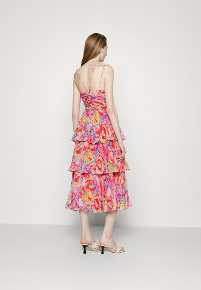 AMUR LUKE PLEATED TIER DRESS - Cocktail φόρεμα / Φόρεμα για πάρτι - poppy field pastel floral