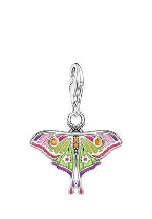 BUNTER NACHTFALTER - Anhänger - silber/orange/rosa/violett/pink/hellgrün