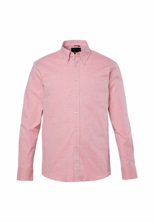 JP1880, SHIRT, LONG SLEEVE, MODERN FIT, TEXTURED, BUTTON-DOWN COLLAR, UP TO 8XL - Hemd - dusty rose