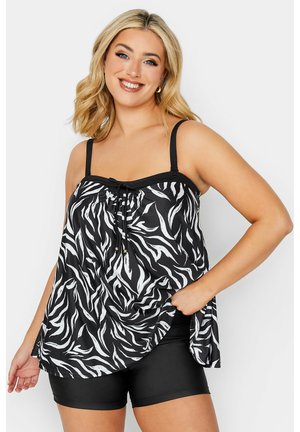 Yours Clothing Bikini-Hose - black