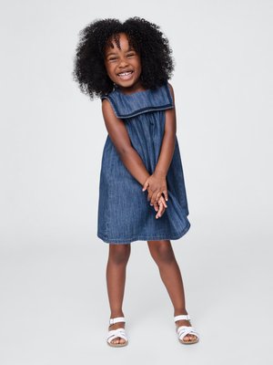 GAP X DOEN SAILOR DRESS - Robe en jean - medium indigo