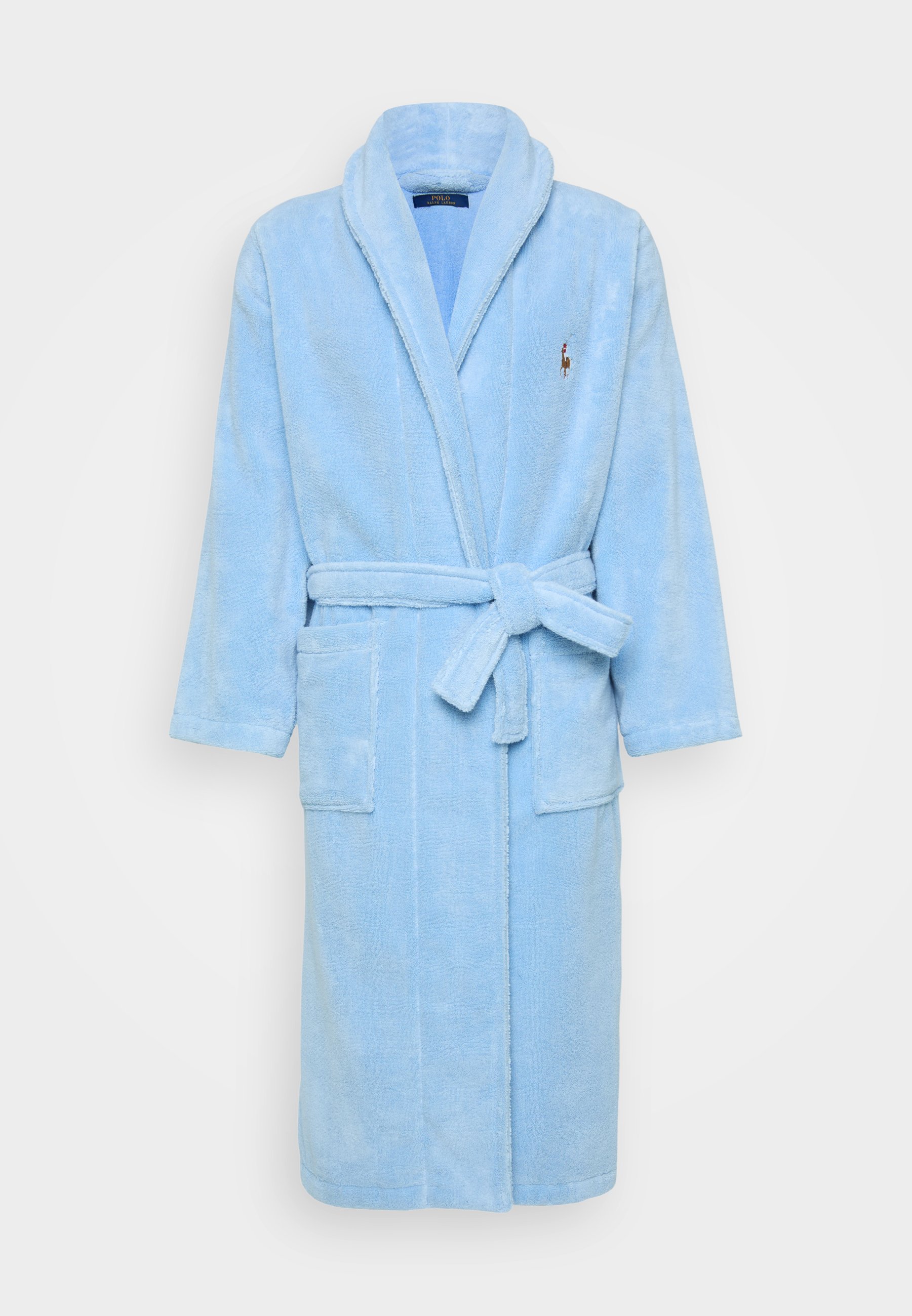 Polo Ralph Lauren SHAWL LOUNGE ROBE - Dressing gown - office blue