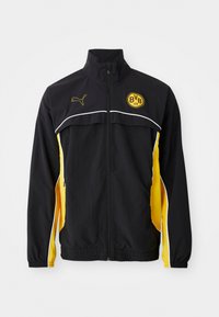 BVB FTBLSTATEMENT CELLERATOR JACKET - Squadra - black/yellow sizzle