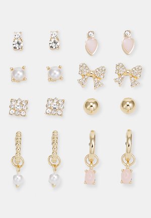 8 PACK - Pendientes - gold-coloured