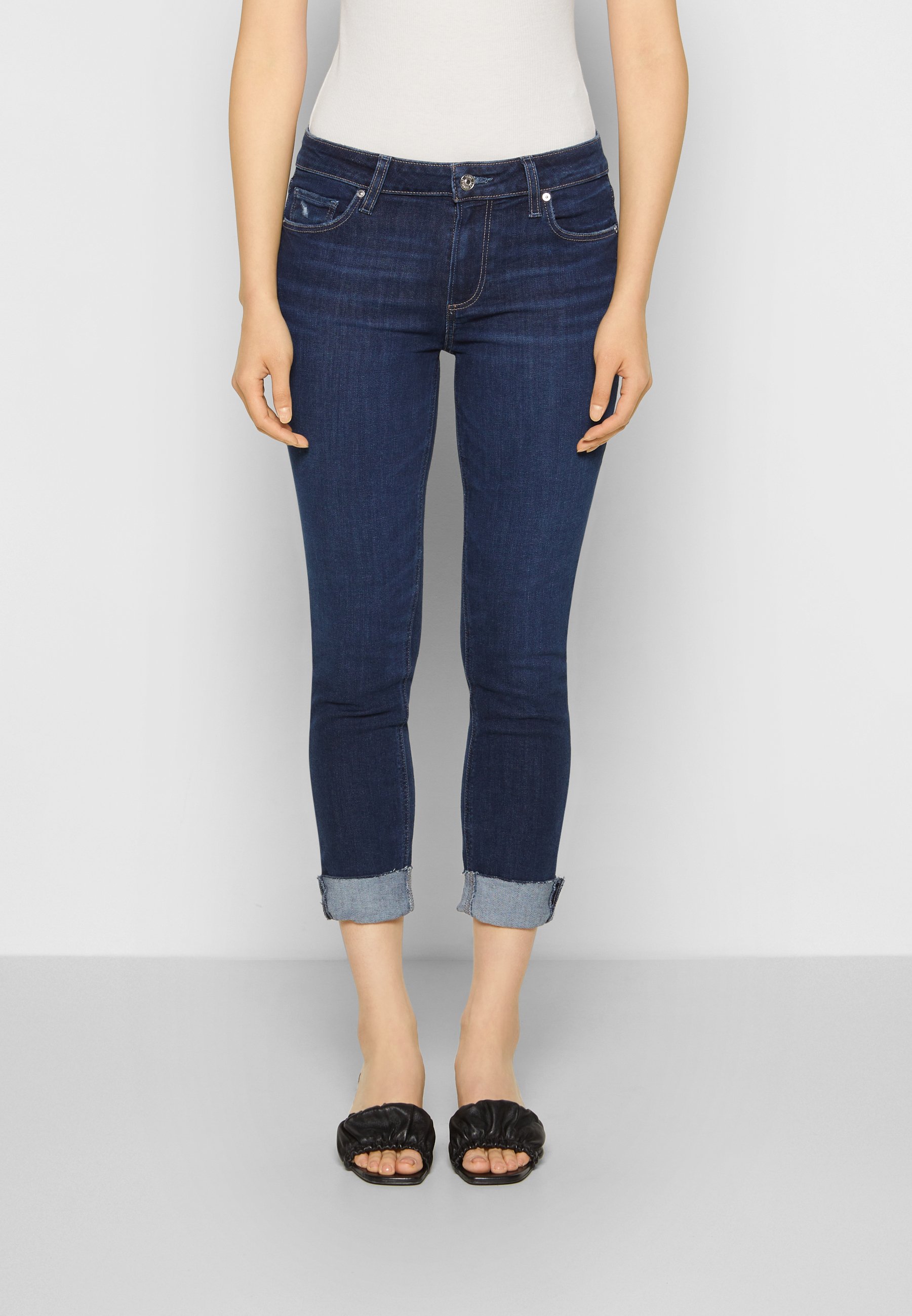 Paige SKYLINE SKINNY CROP - Jeans 