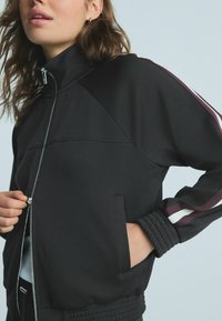Next FULL ZIP - REGULAR FIT - Mikina so zipsom - black white