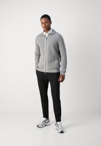 INDICODE JEANS Cardigan - grey mix