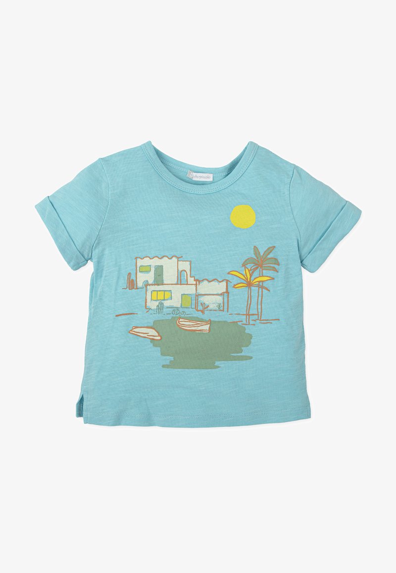 Tutto Piccolo Camiseta estampada - aguamarina