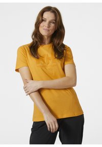 Helly Hansen HH LOGO - Camiseta estampada - honeycomb