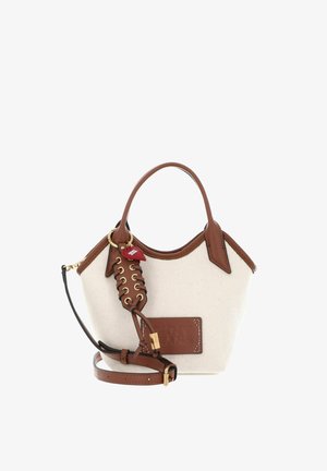 DKNY, MARI MINI TOTE CROSSBODY - Sac à main - natural saddle