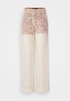 AMBROSIABBWINNIE LACE PANTS - Kelnės - snow white