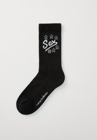 SOCKS SHOCKS UNISEX - Șosete - black