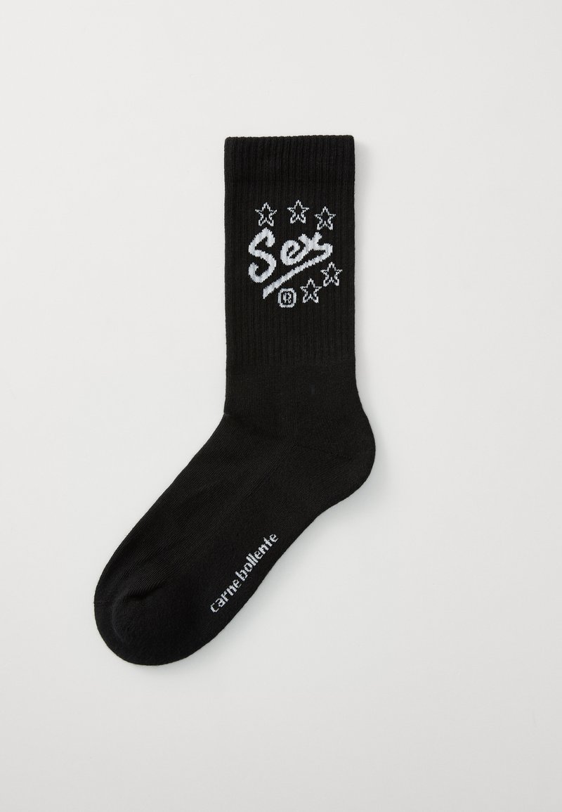 Carne Bollente SOCKS SHOCKS UNISEX - Ponožky - black