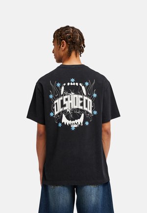 DC Shoes, - T-shirt z nadrukiem