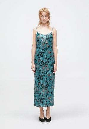 JANE SLIP DRESS - Robe de soirée - blue