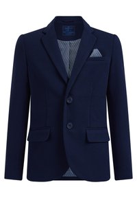 WE Fashion MET STRUCTUUR - Kostymkavaj - blue