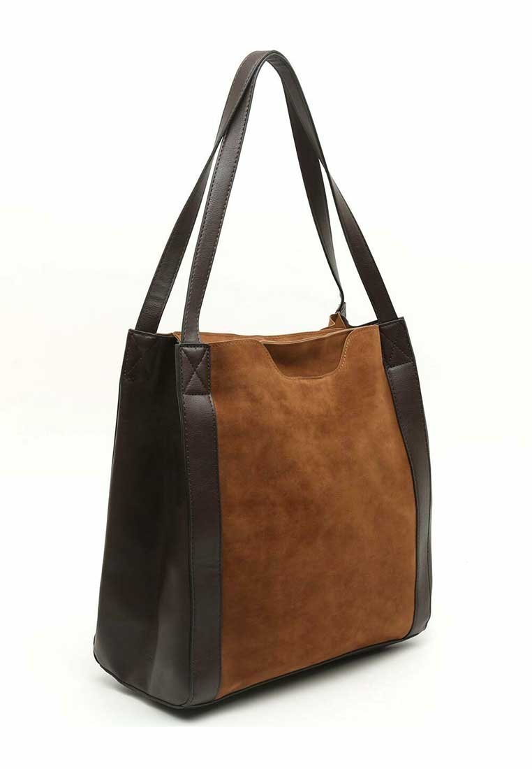 MISAKO Bolso shopping - camel - Zalando.es
