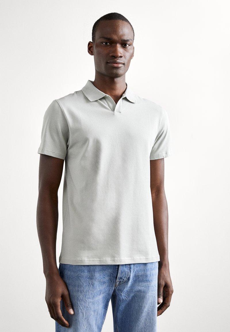 Filippa K - Polo - green grey, Agrandir