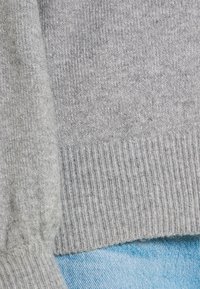 Vero Moda VMBRILLIANT LS BOATNECK - Maglione - light grey melange