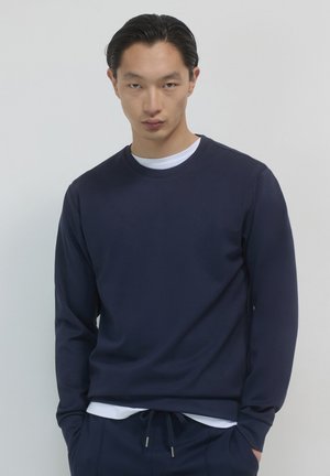 GIROCOLLO PUNTO MILANO - Sweatshirt - blu notte