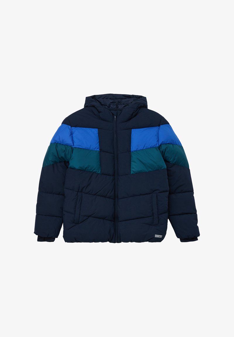 s.Oliver IN COLOUR-BLOCKING-OPTIK - Veste d'hiver - navy
