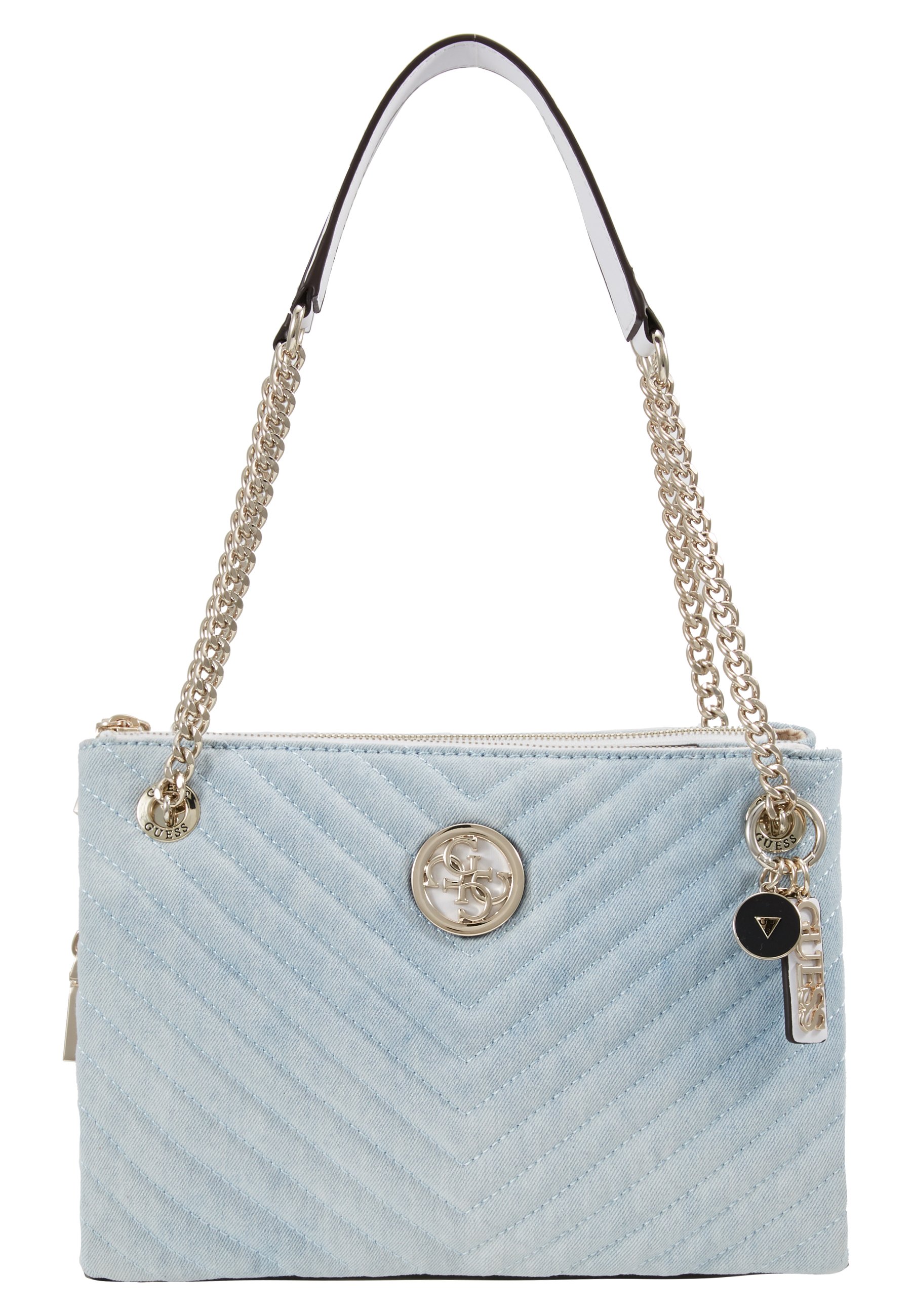 Guess BLAKELY STATUS LUXE SATCHEL Håndveske blue Guess BLAKELY STATUS LUXE SATCHEL Håndveske blue