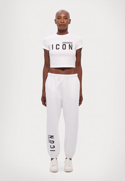 DSQUARED2 ICON ICON - Donji dijelovi trenirke - white