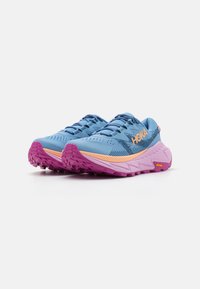 HOKA SKYLINE-FLOAT X - Matkajalatsid - azure rain/pink twilight