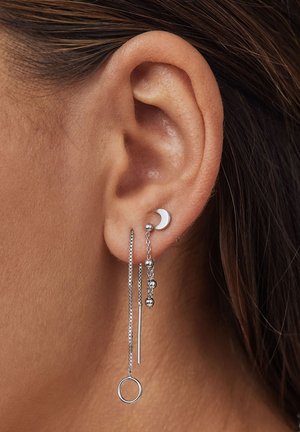 3 PACK - Earrings - silber
